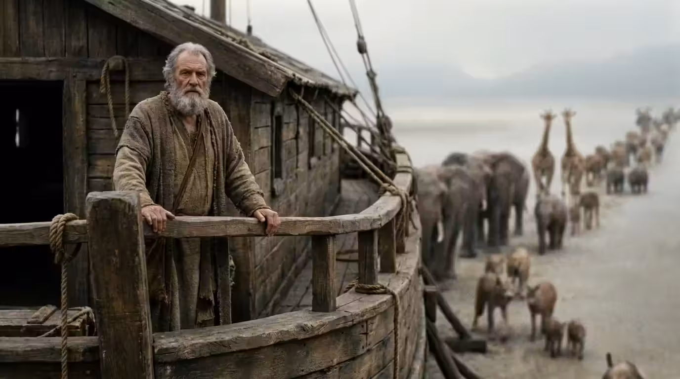 The Story of Noah and the Ark: Faith, Flood, and a New Beginning